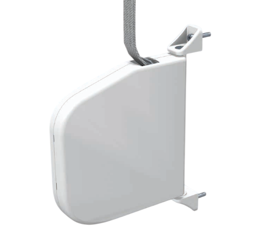 Eckermann Mini-Gurtwickler 18022EM, Lochabstand 154 mm mit 5 m Gurt