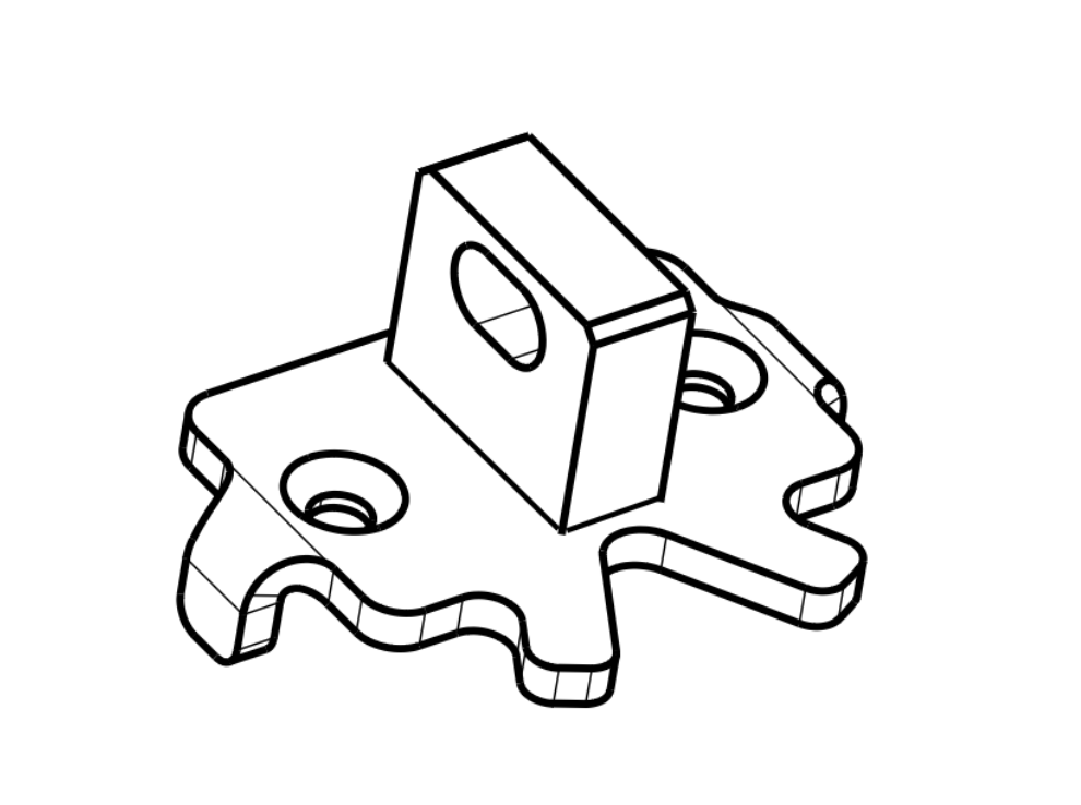 Somfy Antriebslager für VR-/RH-Antriebe (9014556)