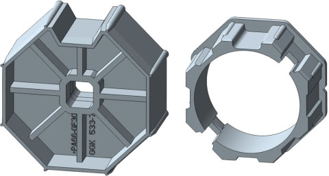Wellen-Adapter 8-Kantwelle 50mm SW50 B/C-Line (93500138)