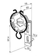 Somfy Antriebslager (9763607) Somfy Rohrmotor-Zubehör