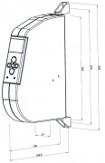 Matofix - elektrischer Schwenkwickler Standard AP für 15mm Gurtband