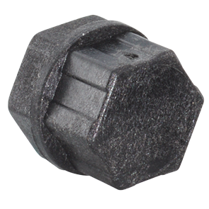 Somfy Doppelschaftadapter schwarz für Welle 6 mm Sechskant (9163255)