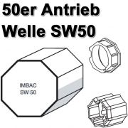 Somfy Adapter und Mitnehmer LT50 für SW50