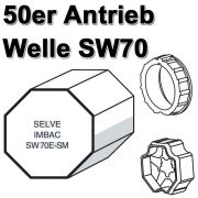 Somfy Adapter und Mitnehmer LT50 für SW70 E-SM Somfy Adapter und Mitnehmer