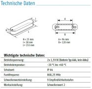 Somfy Eolis 3D WireFree io schwarz (9016354)