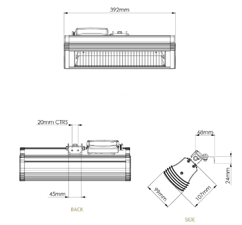 Tansun Rio IP 1,5 kW Infrarotheizstrahler