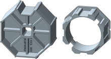 Wellen-Adapter 8-Kantwelle 70mm SW70 B/C-Line (93700138)
