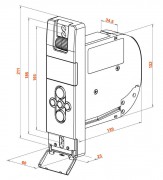 WIR eWickler eW840-F-M Comfort Funk für 15mm Minigurtband